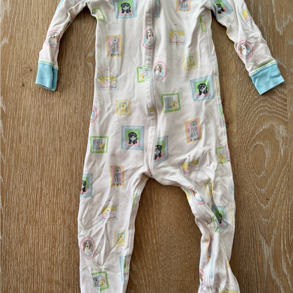 The Beaufort Bonnet Company dogs in frames one piece pajamas, UC, 4T